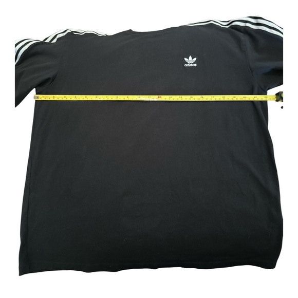 Adidas Originals Black Trefoil Logo T-Shirt Size S | 3-Stripes Tee Classic Fit - Picture 6 of 8